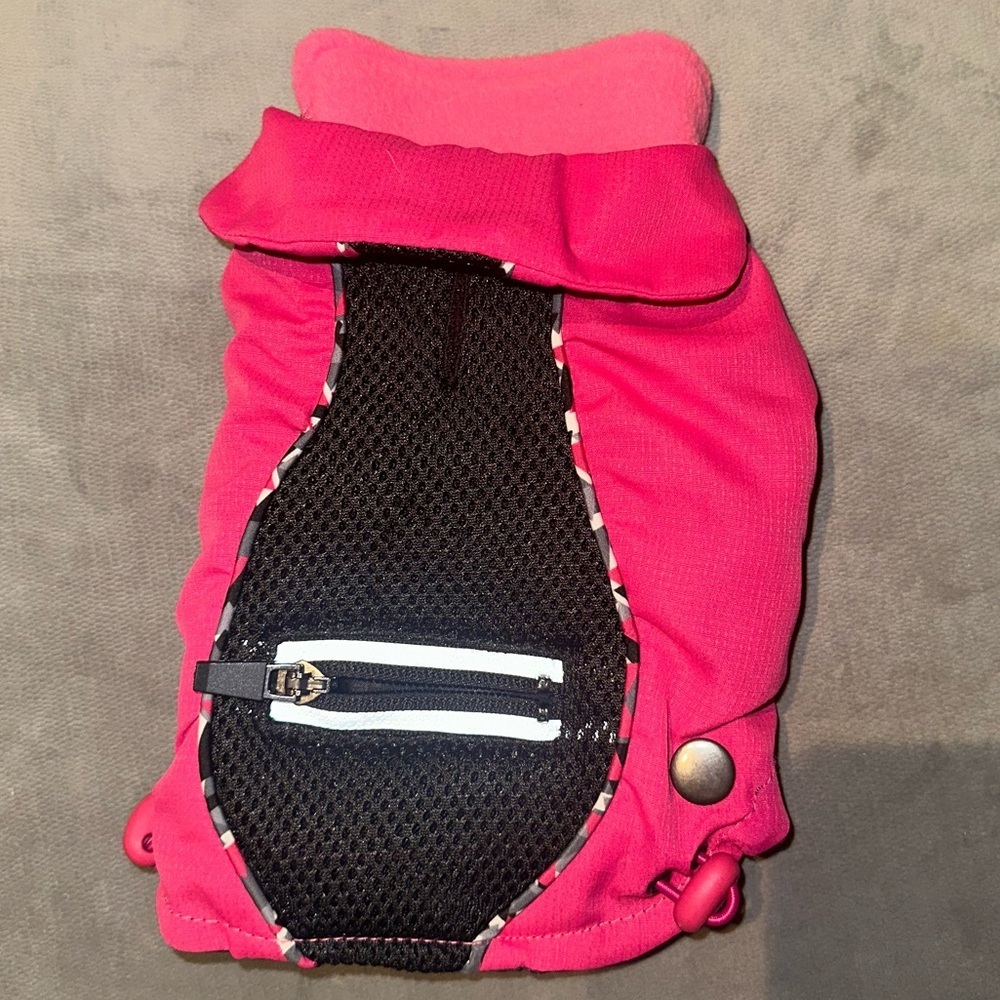 Kensington kennel club pink dual lined dog coat size XS